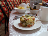 Блюда в базовом лагере (3600 м) 